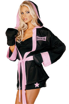 Boxer Girl Costume Boxer Girl Costume