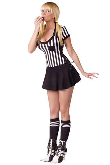 Racy Referee Costume Racy Referee Costume